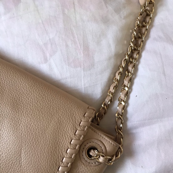 Tory Burch Marion Small Leather Bag Light Oak - Picture 5 of 16